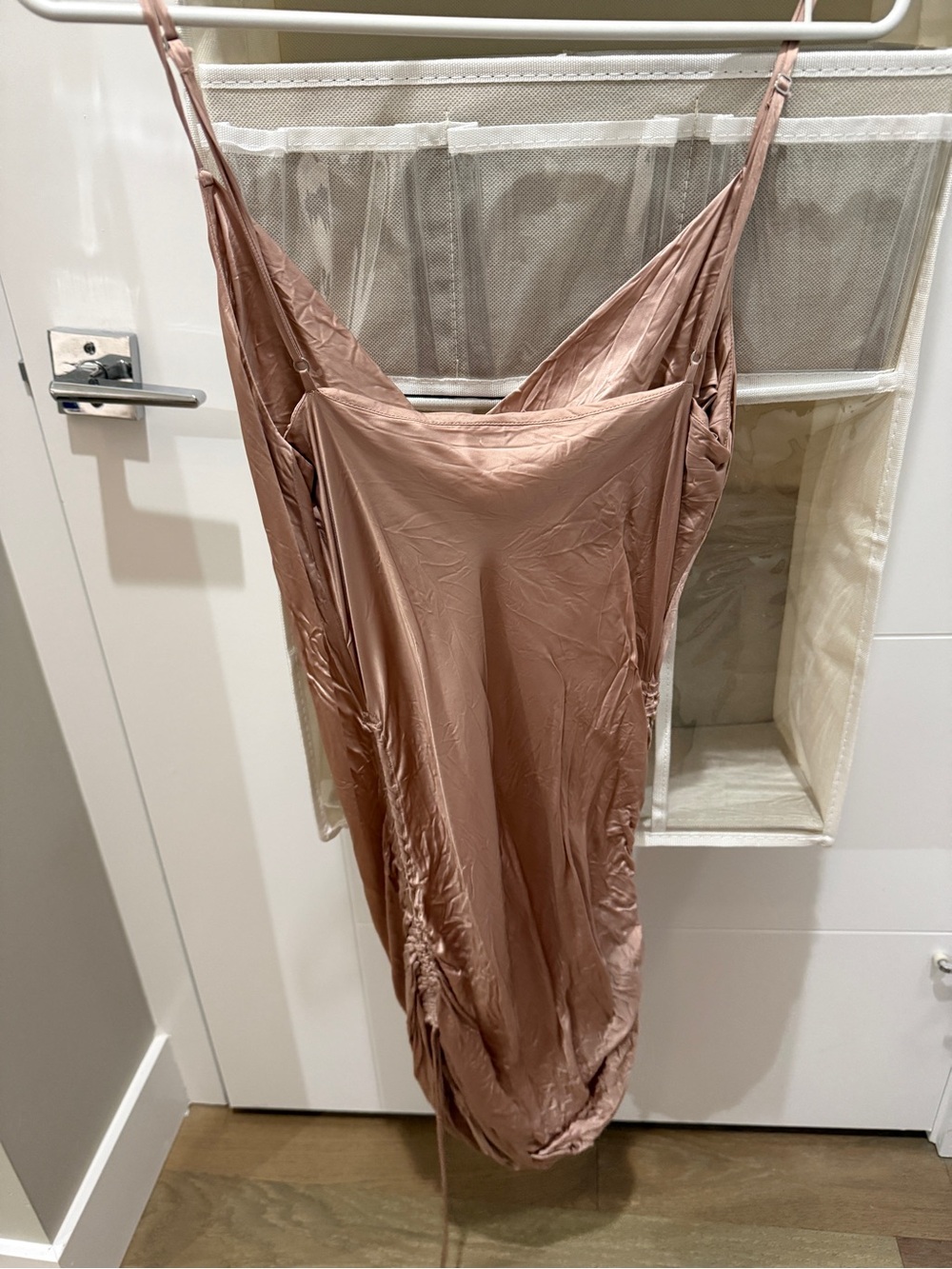 Aritzia Slip Dress in Dusty Rose - Picture 3 of 3